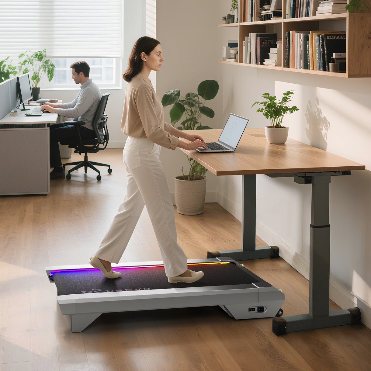Urevo CyberPad for Office Smart 2 Treadmill 420 × 1000 mm 6.44 km/h
