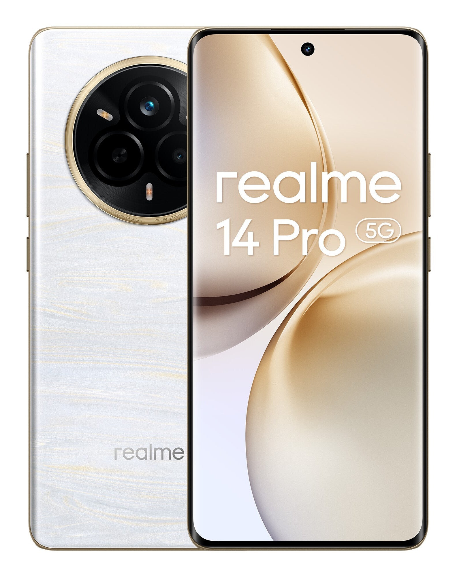 realme 14 Pro 5G 17,2 cm (6.77") Dubbla SIM-kort Android 15 USB Type-C 12 GB 512 GB 6000 mAh Grå