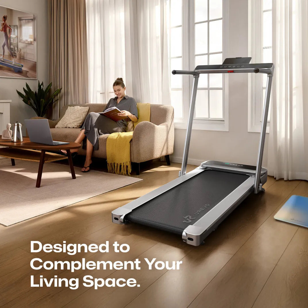Urevo FoldiMix 5L Pro Smart Treadmill 400 × 1200 mm 13.4 km/h  