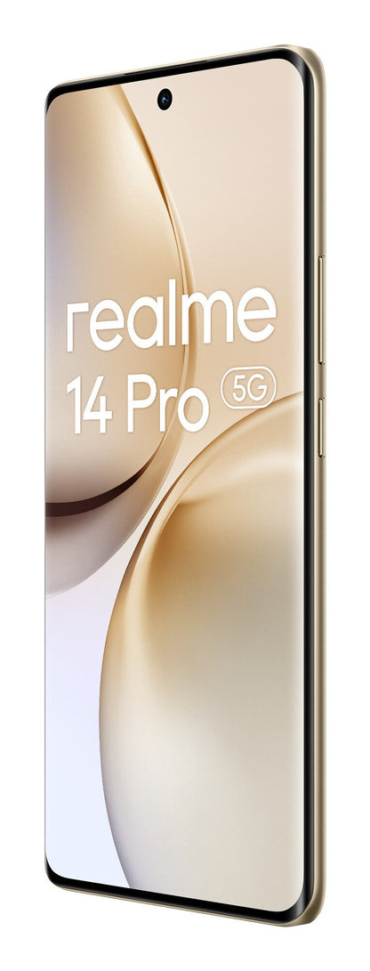 realme 14 Pro 5G 17,2 cm (6.77") Dubbla SIM-kort Android 15 USB Type-C 12 GB 512 GB 6000 mAh Grå